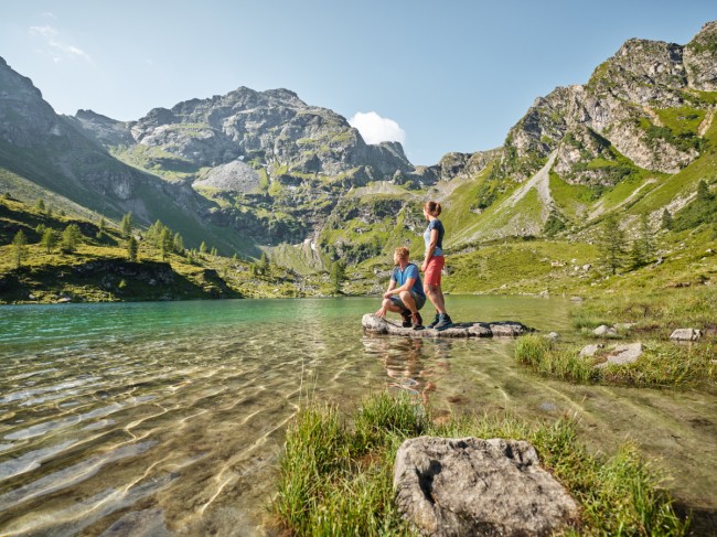 Erfrischender Almsee