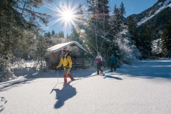Winterwandern, Schneeschuhwandern und Skitouren gehen